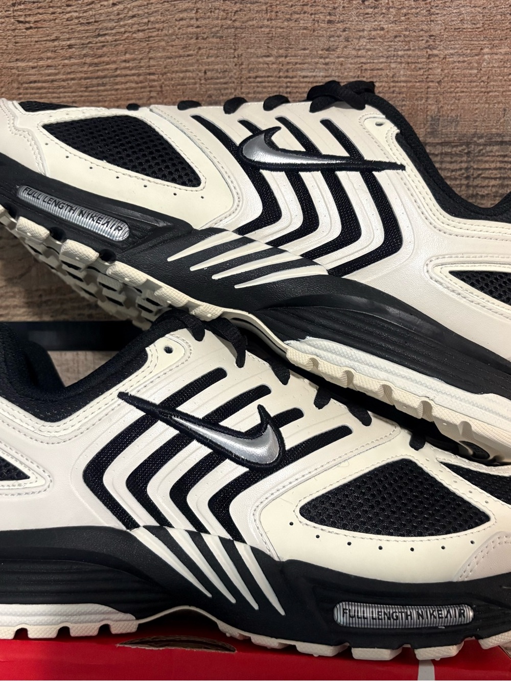 Nike Air Pegasus Men’s Black & White Athletic Sneakers